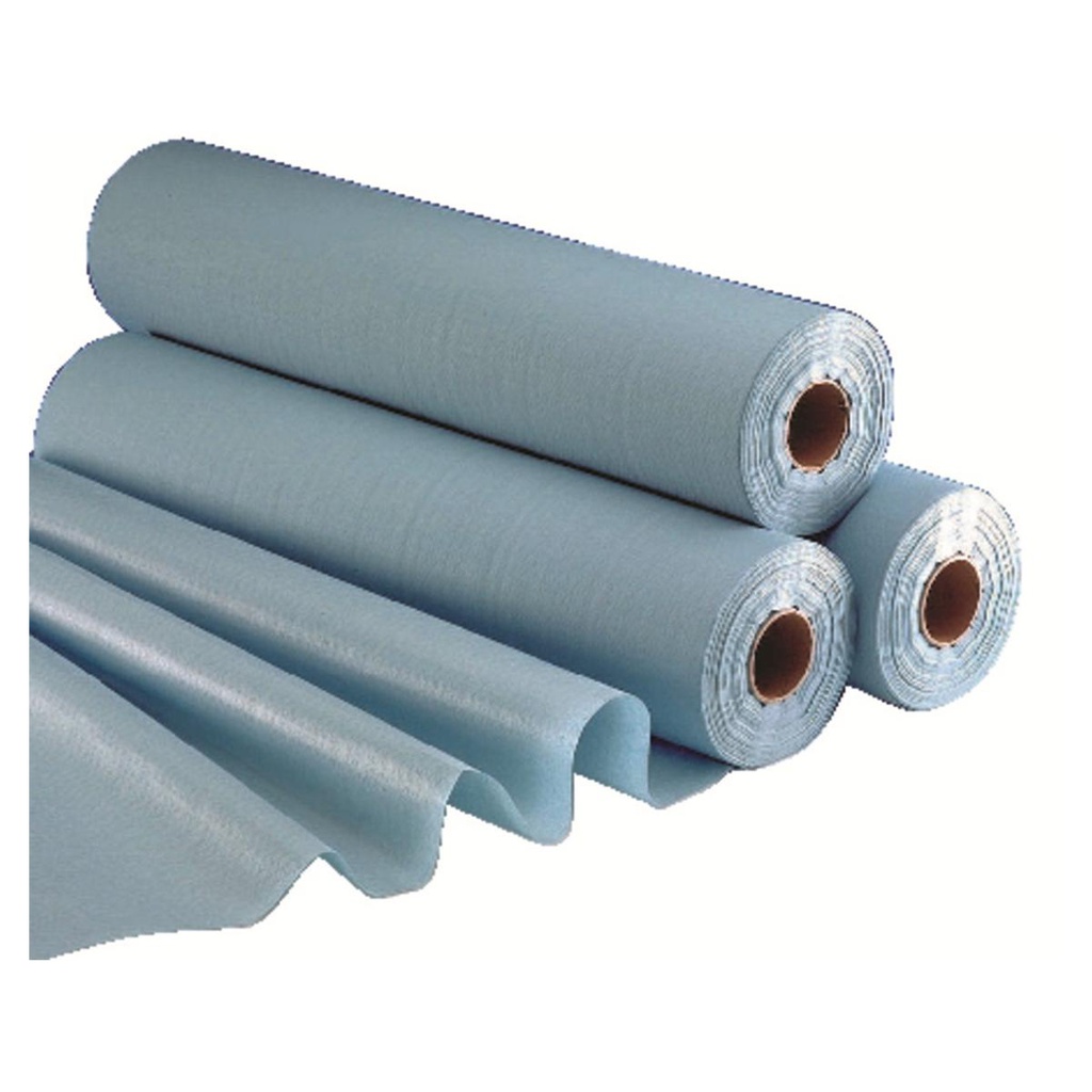 #SERVIETTES 50X38 BLEUES 6 ROULEAUX DE 180 HARTMAN