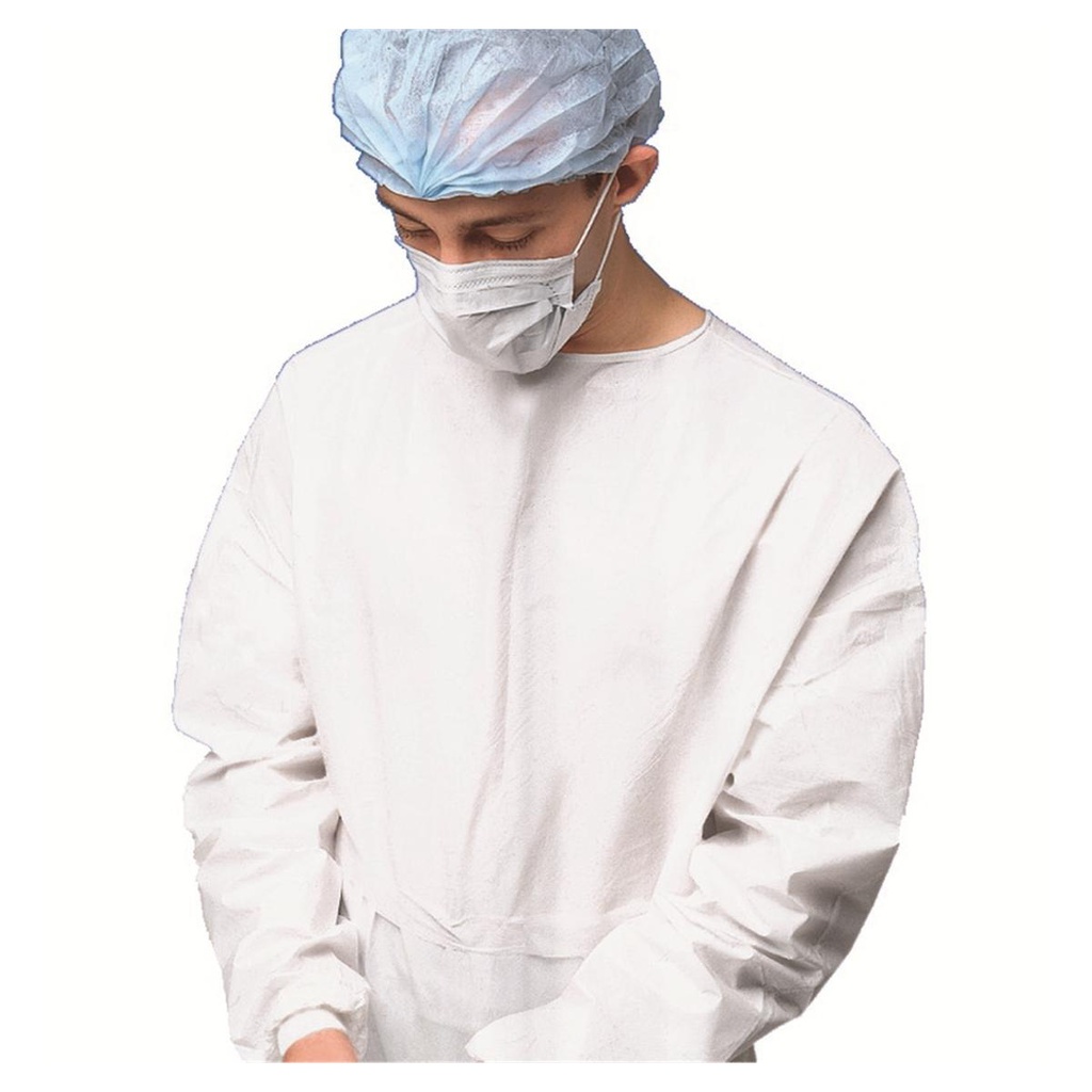 #BLOUSE D'ISOLATION STERILE BLEUE (48)    HARTMANN