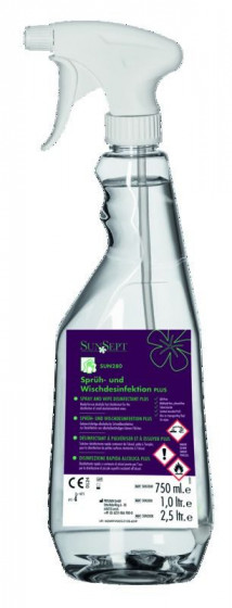 LQ * DESINFECTION SURFACE SPRAY 1L SUNSEPT RAPIDMA