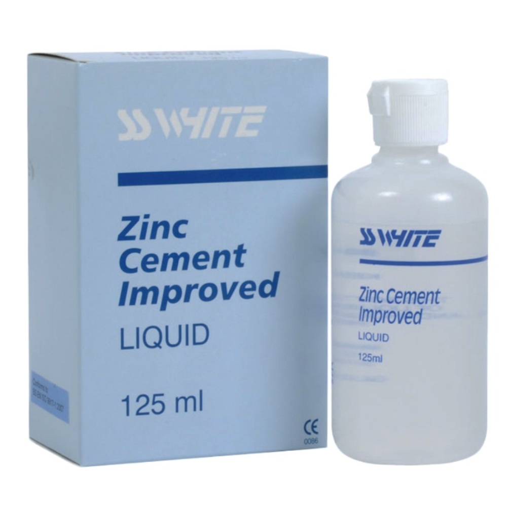 LQ * ZINC CEMENT LIQUIDE 125 ML           SS WHITE