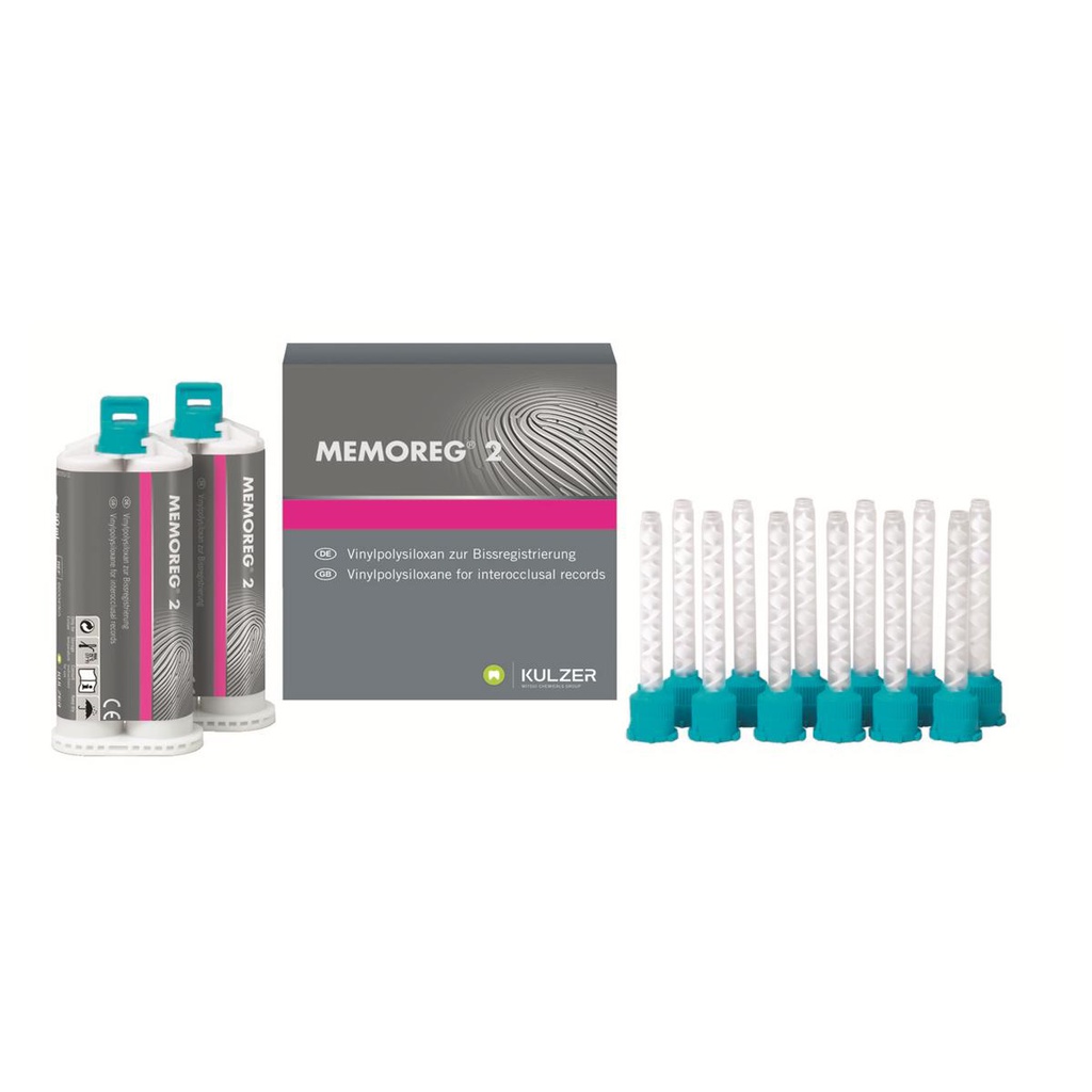 MEMOREG 2 (2X50ML)+EMBOUTS MELANGEURS (12)  KULZER