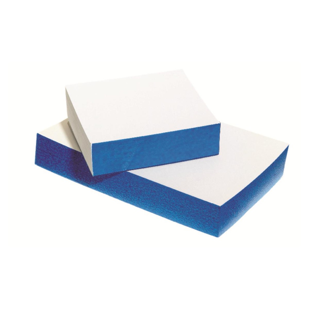 BLOC PAPIER 7X8CM AVEC ANTIDERAPANT 100 FEUILLES