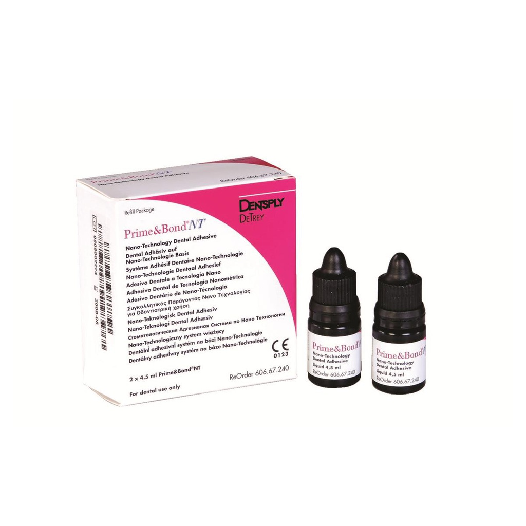 LQ * PRIME &amp; BOND NT RECH.2 FLACONS 4.5ML DENTSPLY