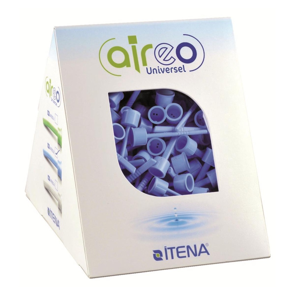 EMBOUTS AIREO NEW VLOCK BLEUS (200)          ITENA