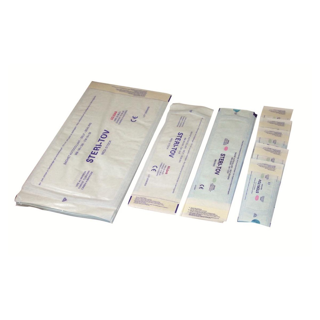 SACHETS 90X250MM (BOITE DE 200)    E5011 MEDISTOCK