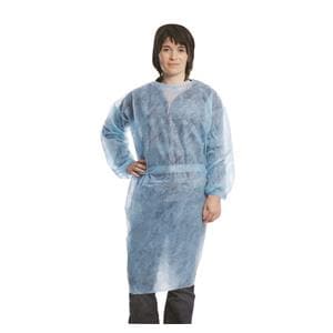 #BLOUSE D'ISOLATION NON STERILE BLEUE(50) HARTMANN