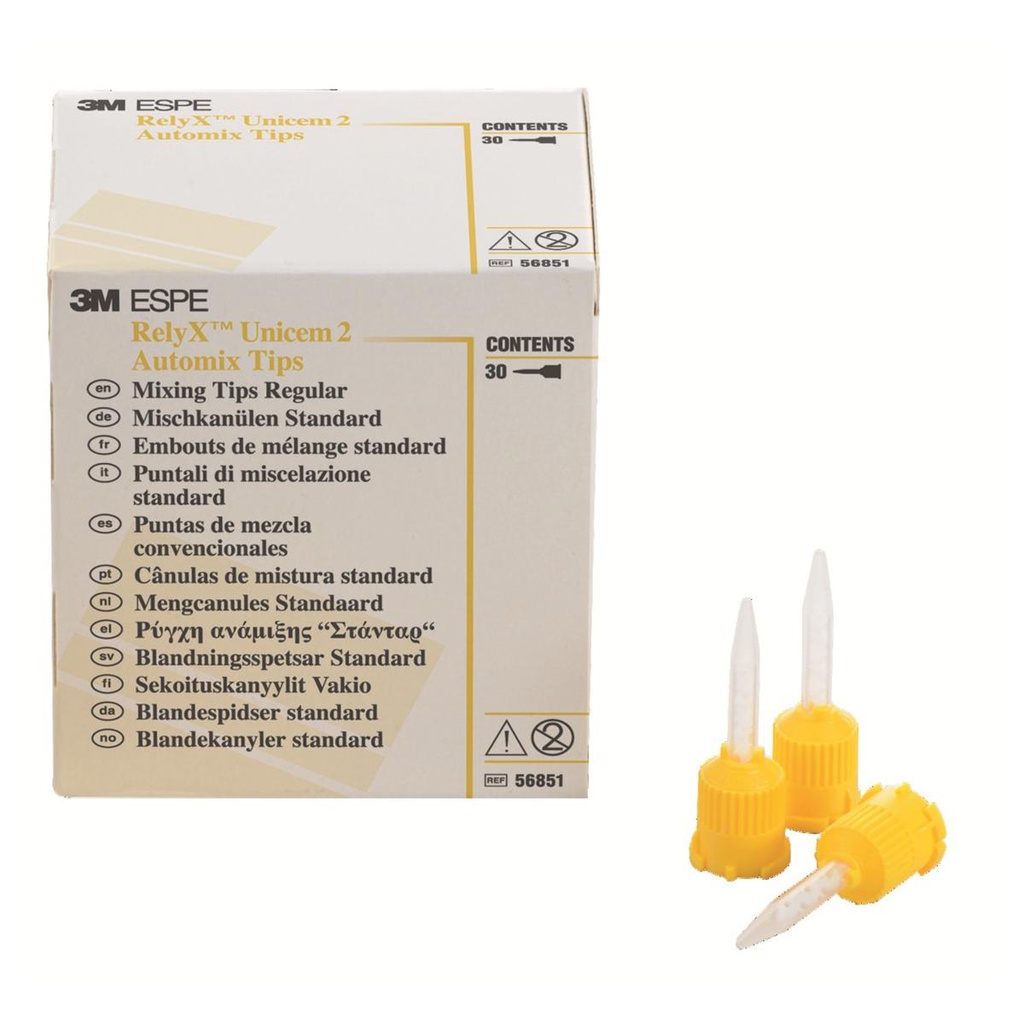 RELYX UNICEM 2 AUTOMIX - 30 EMBOUTS -56851- 3MESPE