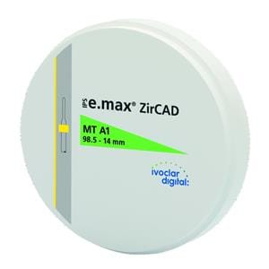 IPS E.MAX ZIRCAD MT A2 98.5-18/1 IVOCLAR