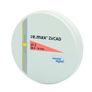 IPS E.MAX ZIRCAD LT B1 98.5-10/1 IVOCLAR