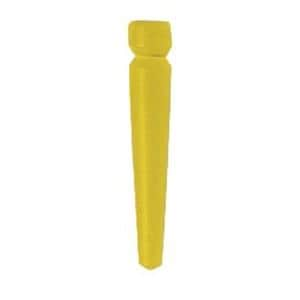 TENONS CONIQUES CALCI (40)L: 9MM JAUNE    CYBER