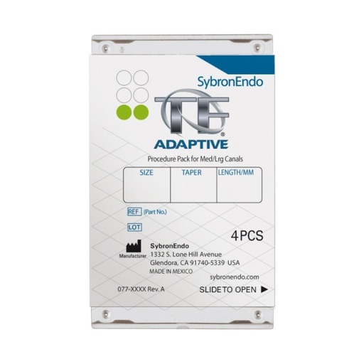 [35-347-18] TF ADAPTIVE SM3 23MM BOITE PLASTIQUE (4)    SYBRON