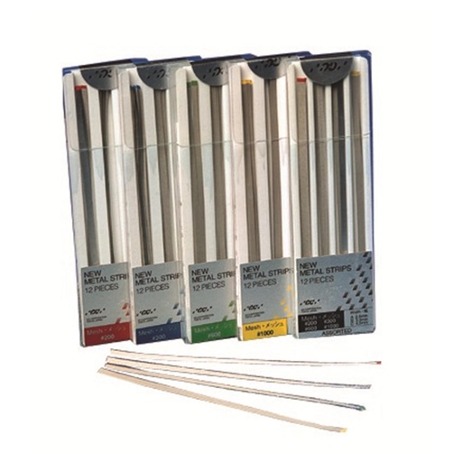 [00-646-68] STRIPS METAL GC COFFRET ASSORTIMENT BOITE DE 12 GC