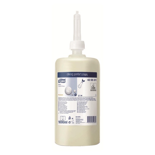 [16-032-78] SAVON LIQUIDE 1L DOUX PREMIUM                 TORK