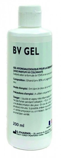 [91-305-68] LQ * GEL HYDROALCOOLIQUE 80% EN14476 200ML ELSODEN