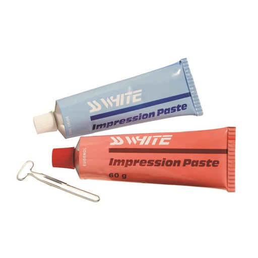 [50-122-78] IMPRESSION PASTE    2 TUBES             SS-WHITE