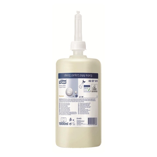 [27-032-78] SAVON LIQUIDE 1L EXTRA DOUX PREMIUM           TORK