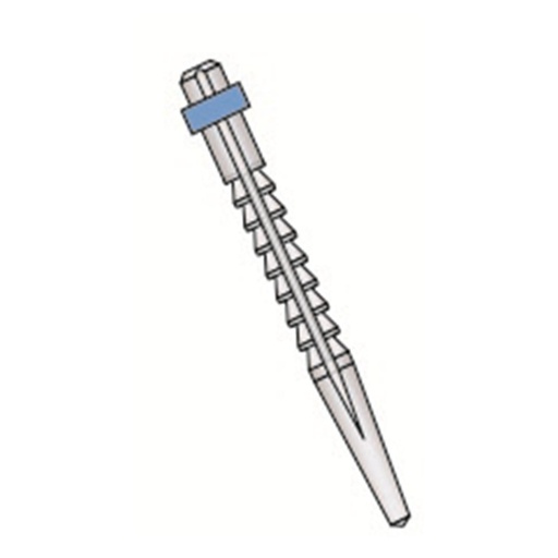 [42-102-88] TENONS CYL.CON.TITANE BLEUS X2TI (6)        STABYL