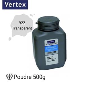 [01-470-88] ORTHOPLAST POUDRE 500G NO22 TRANSPARENT     VERTEX