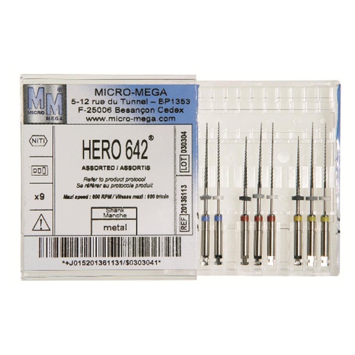 [85-521-88] HERO 642 21MM NO25 6% MANCHES METAL (6)  MICROMEGA