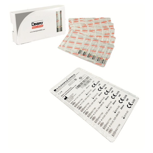 [90-691-98] PROTAPER SEQ. BASE 25MM 2XS1S2F1 (6)     MAILLEFER