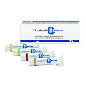 [99-720-98] LQ * PROFLUORID VARNISH TUBE 4X10ML ASST.2971 VOCO