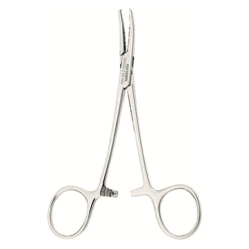 [32-950-98] PINCE HEMOSTATIQUE COURBE 12CM LADY W0502-2  DERBY