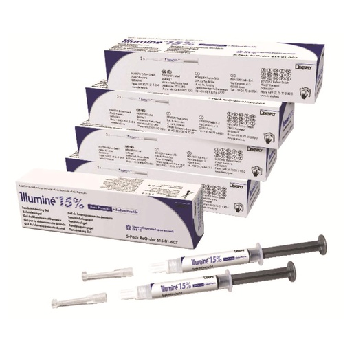 [44-280-98] ILLUMINE HOME 15% REFIL KIT (5) 61501607  DENTSPLY