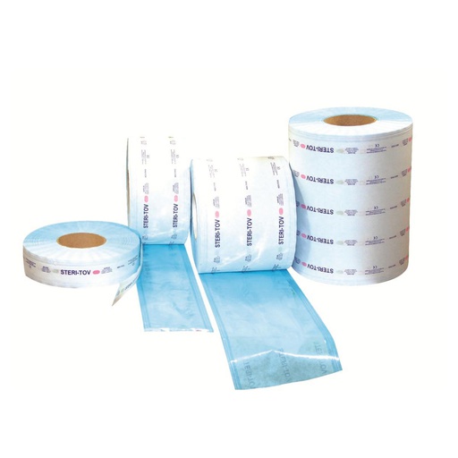 [97-911-98] GAINE DE STERILISATION 100MM X 200M      MEDISTOCK