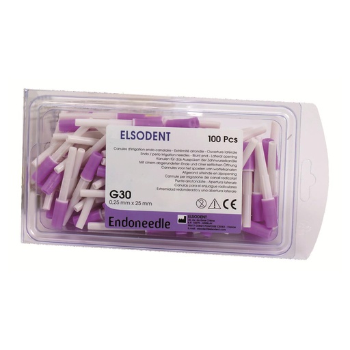 [39-721-98] AIGUILLES IRRIGATION VIOLET G30 .(100) ELSODENT