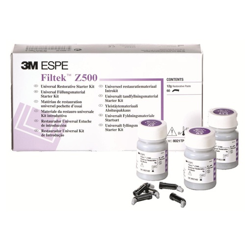 [13-181-98] FILTEK Z500 KIT D'INTRO CAPSULES            3MESPE