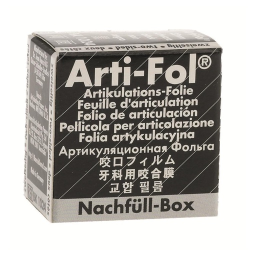 [48-191-98] ARTI-FOL RECHARGE DOUBLE FACE NOIR   BK1024 BAUSCH