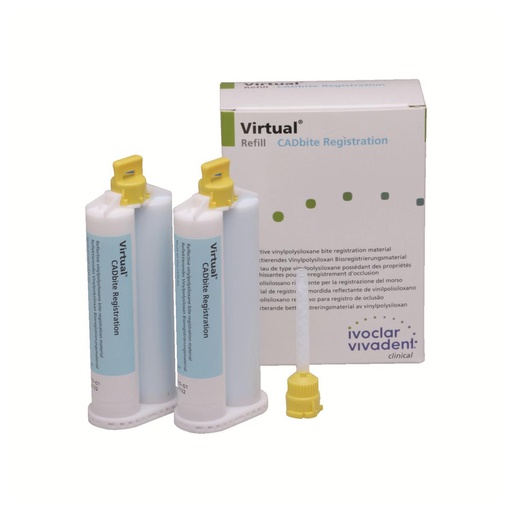 [80-232-98] VIRTUAL REFILL CAD BITE 2 X 50ML          VIVADENT