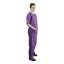 #PYJAMA DE BLOC NON STERILE MAUVE  S(10) STERIBLUE