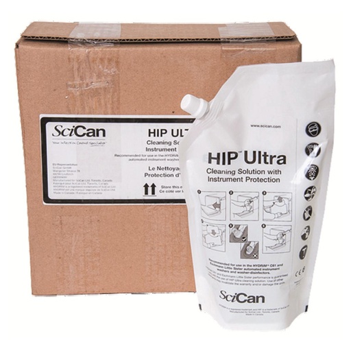 [36-772-98] #SOLUTION NETTOYANTE HIP ULTRA 8 X 750ML    SCICAN