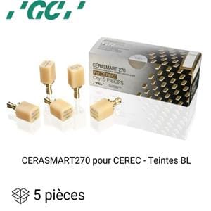 [59-455-98] BLOCS CERASMART 270 12 BL CEREC (5) 12551 GC