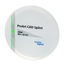 PROART CAD SPLINT CLEAR 98.5-16MM/1 IVOCLAR