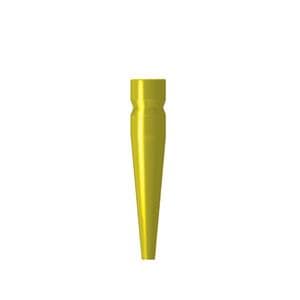 [17-637-98] TENONS CONIQUES CALCI (40)L 9MM JAUNE   CONNECT'IC