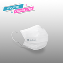 MASQUES ELASTIQUES SAFEMASK IIR BLANC (50) MEDICOM