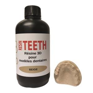 [62-877-98] 3D RESIN TEETH BEIGE 1KG     RESBEI          J-COM