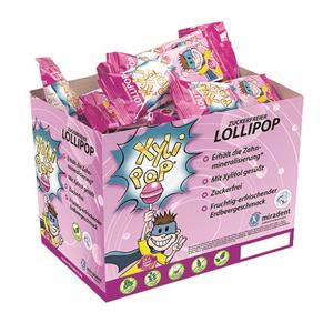 [81-977-98] XYLIPOP SUCETTE FRAISE PRESENTOIR (50)635214 HAGER