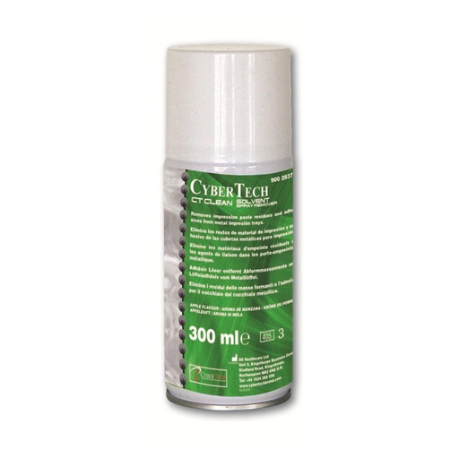 [73-820-09] LQ * CLEAN SPRAY SOLVANT 300ML POMME   CYBERTECH