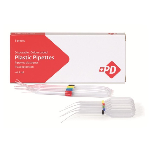 [45-500-29] PIPETTES PLASTIQUE TWIN (100)   605352       HAGER