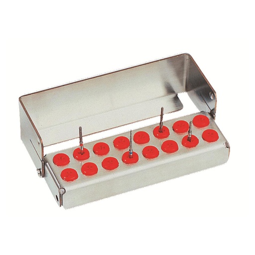 [79-520-59] PLUG IN 16 PERFORATIONS ROUGE          NICHROMINOX