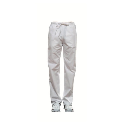 [06-740-59] PANTALON MIXTE BLANC TAILLE M              SELEKTO