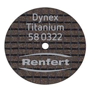 [11-833-69] DYNEX TITANIUM DISQ.SEPAR.0,3X22MM(20)     RENFERT