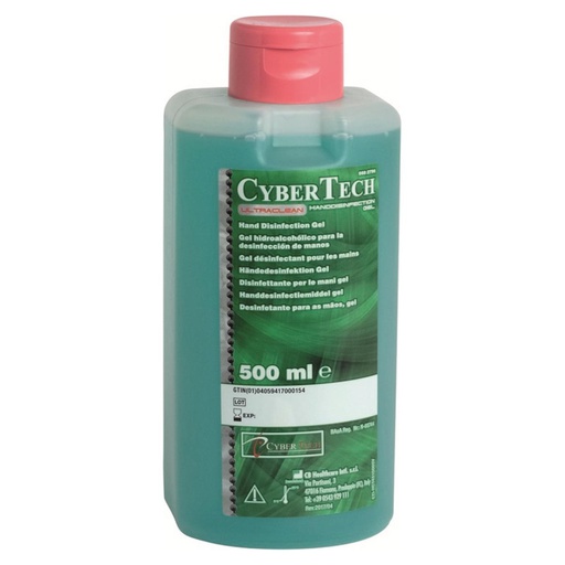 [69-728-89] LQ* ULTRACLEAN GEL DESINF MAINS 500ML 9882796 CYBE