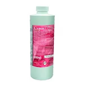 [97-748-89] LQ * SODIUM HYPOCHLORITE 3% 500ML FLACON CYBERTECH