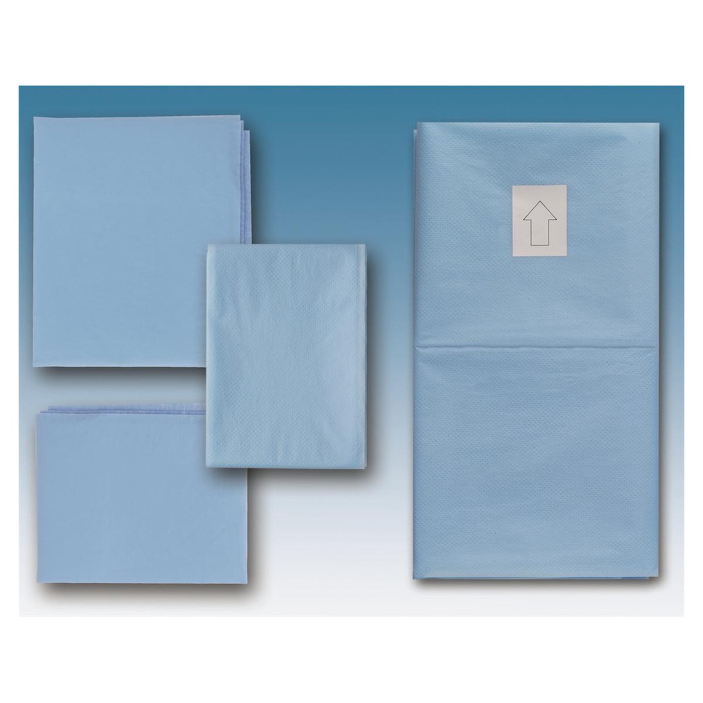 #CHAMP DE CHIRURGIE STERILE 75X90CM (50)     OMNIA