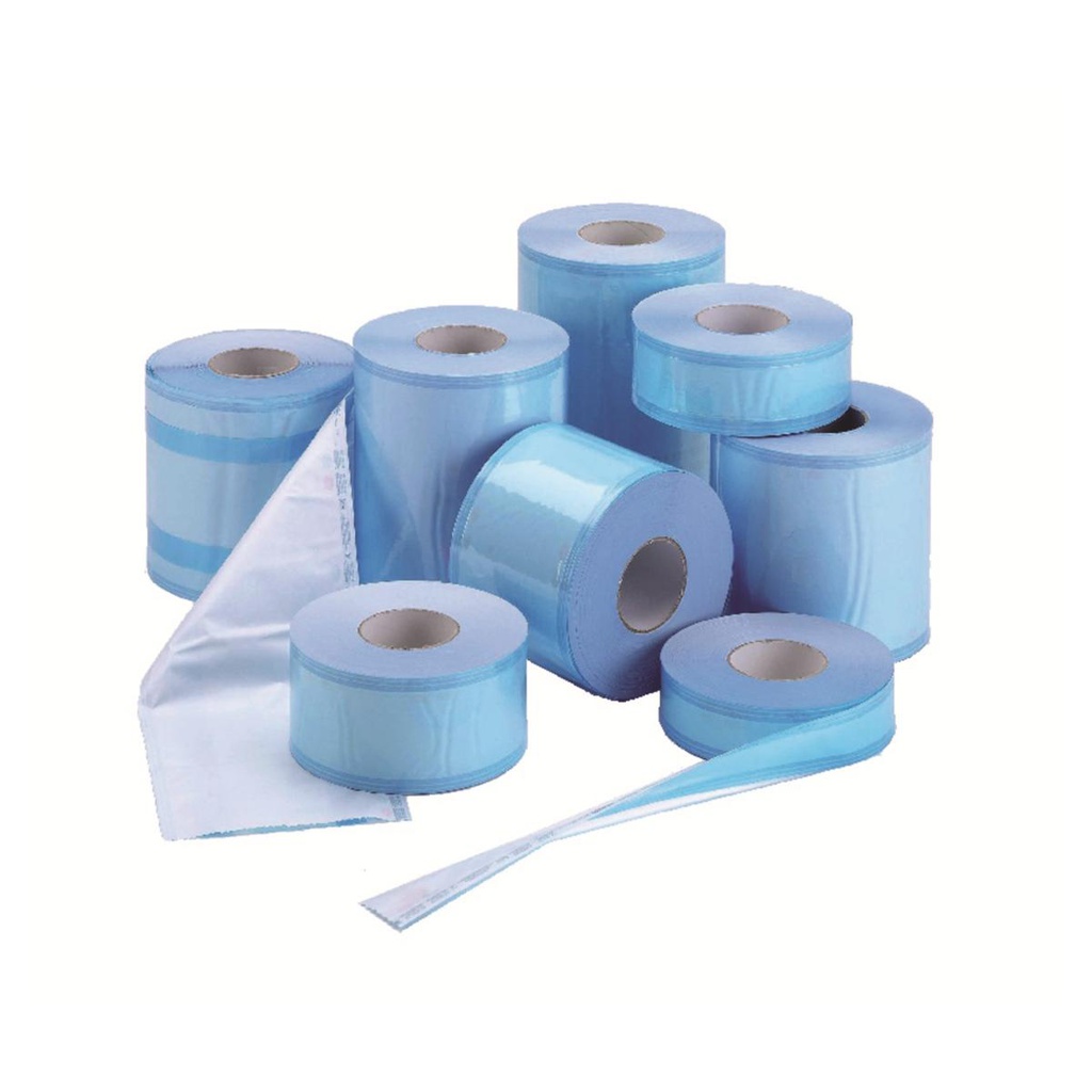 ROULEAU NYLON-PAPIER AVEC SOUFFLET 20CM 100METRES