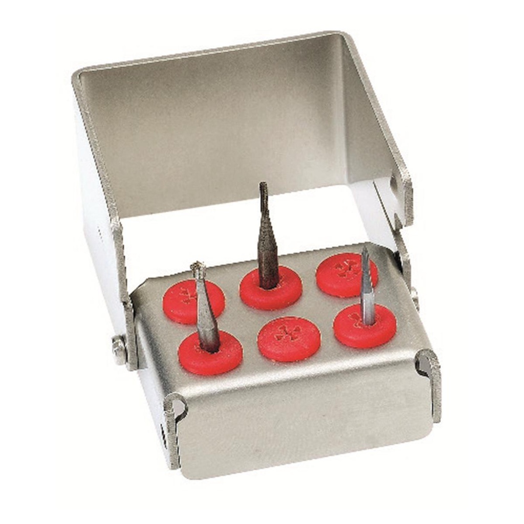 PLUG IN SPECIAL CHIRURGIE H 5CM ROUGE  NICHROMINOX